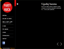 Tablet Screenshot of partykuca.com